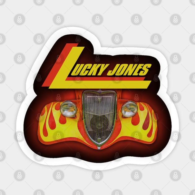 Lucky Jones Imitator Sticker by ShredBeard